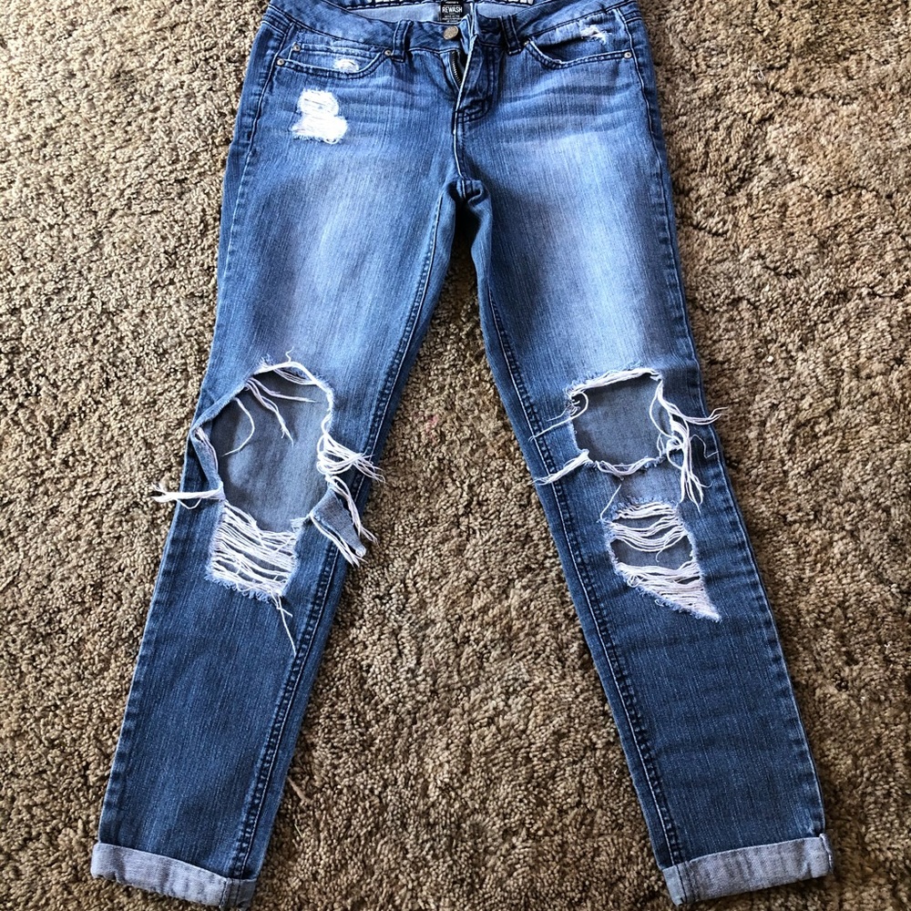 Ripped skinnies
